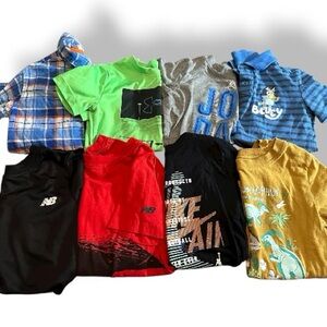 Boys short sleeve shirts size 4t